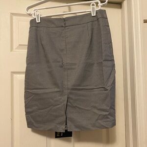 The limited gray skirt